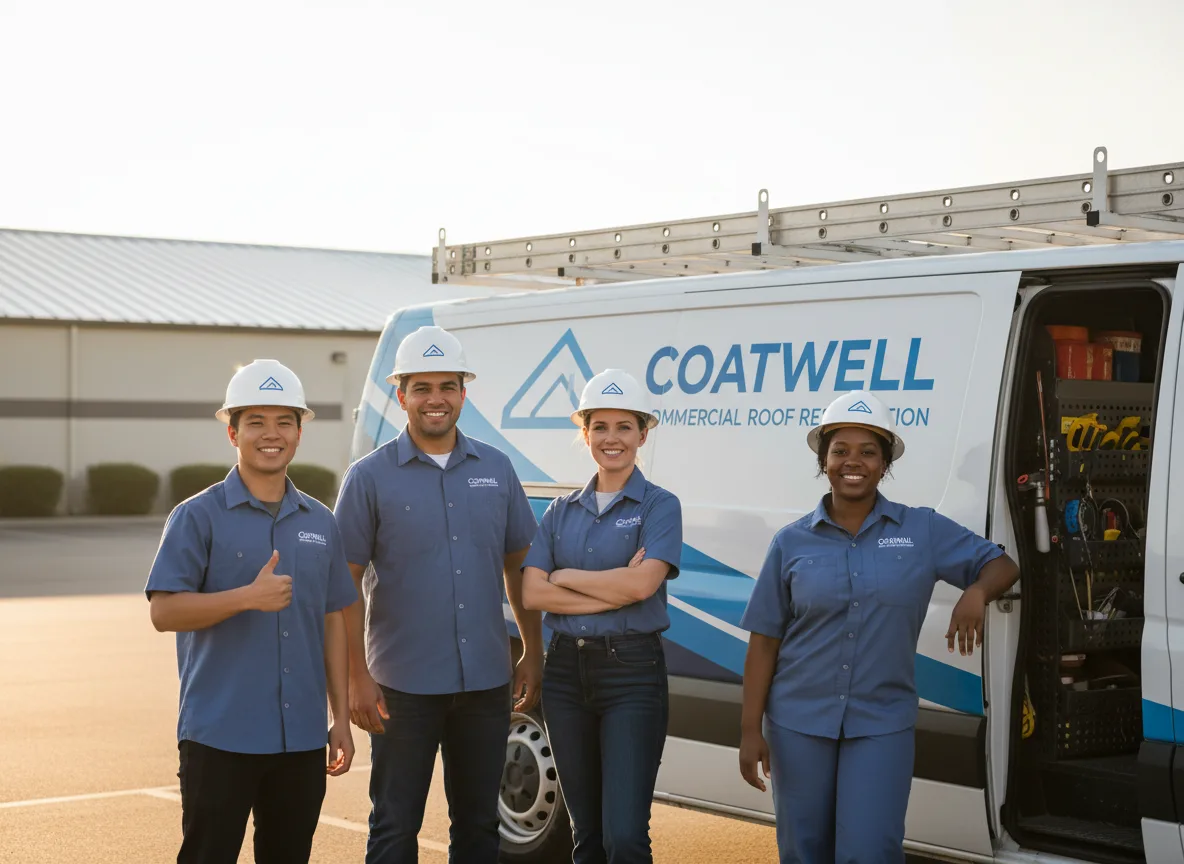 Commercial roof coating company in Washington, KS
